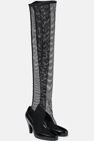 The Row Sock leather pumps
