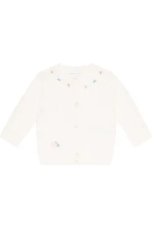 Ralph Lauren Baby embroidered cotton cardigan