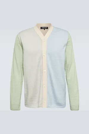 Comme des Garçons Comme des GarÃ§ons Homme Deux Cotton and cashmere cardigan