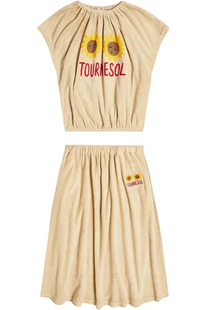 Jelly Mallow Set of 2 Tournesol T-shirt and skirt
