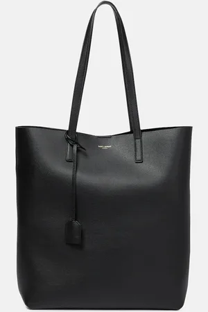 Saint Laurent Shopping N/S leather tote bag