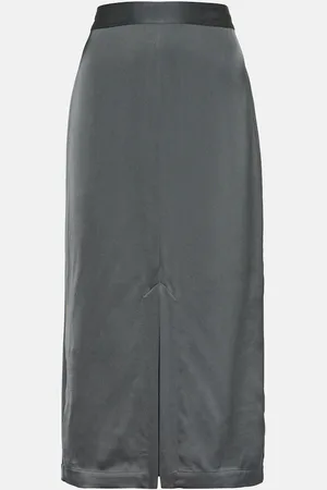 Totême Satin midi skirt