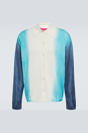 THE ELDER STATESMAN Cotton and cashmere cardigan