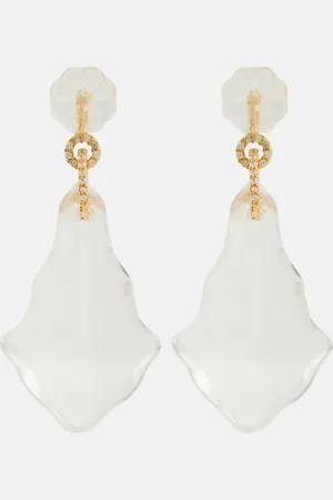ZIMMERMANN Crystal Chandelier -plated earrings