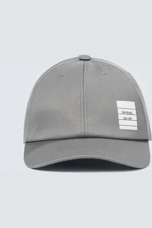 Thom Browne Cotton twill baseball cap
