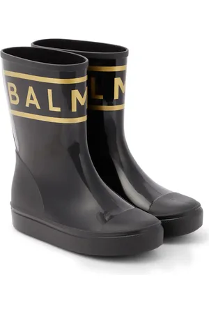 Balmain Logo rain boots