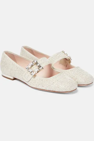 Roger Vivier TrÃ¨s Vivier embellished ballet flats