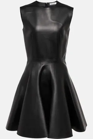 Alaïa AlaÃ¯a Leather minidress