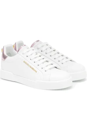 Dolce & Gabbana Portofino leather sneakers