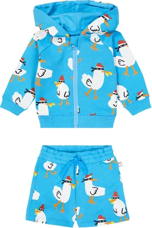 Stella McCartney Baby cotton sweatshirt and shorts