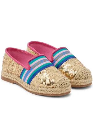 Marc Jacobs Sequined logo loafers