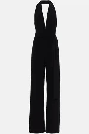Norma Kamali Halterneck jersey jumpsuit