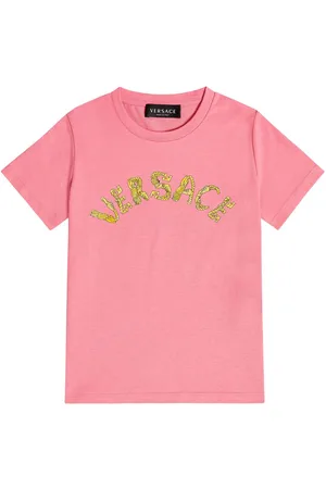 VERSACE Logo cotton jersey T-shirt