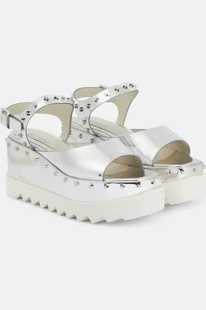 Stella McCartney Elyse embellished platform sandals