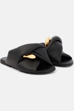 J.W.Anderson Chain Twist leather sandals