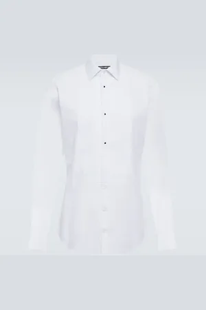 Dolce & Gabbana Tuxedo cotton poplin shirt