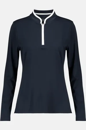 Tory Burch Zip-up jersey top