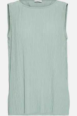 Max Mara Leisure Dyser pleated jersey top