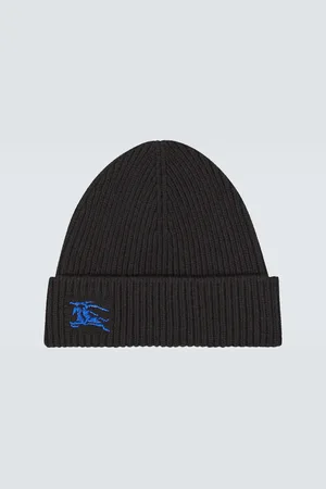 Burberry EKD ribbed-knit cashmere beanie