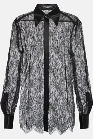 Dolce & Gabbana Floral lace blouse