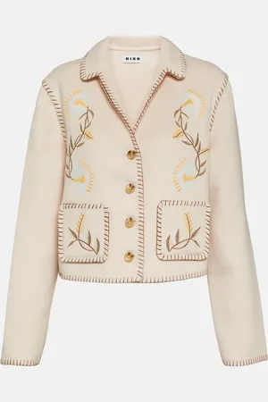 RIXO London Sunday embroidered jacket
