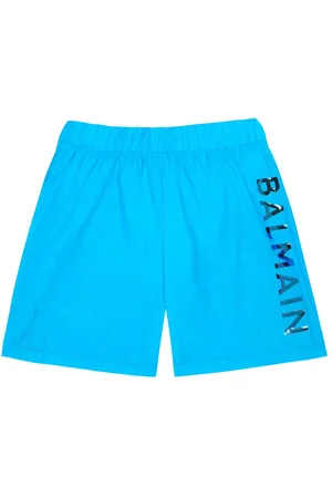 Balmain Logo swim trunks