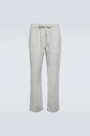 Frescobol Carioca Oscar linen-blend pants
