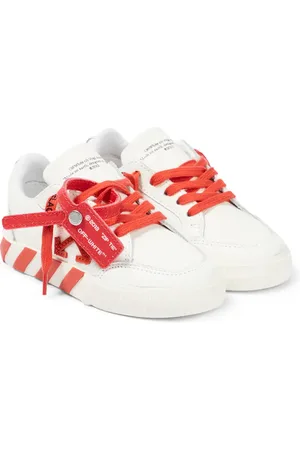 OFF-WHITE Low Vulcanized leather sneakers