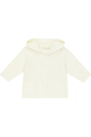 BONPOINT Baby Atexane wool and cotton cardigan