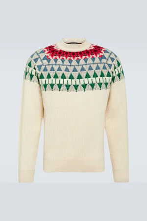 Loro Piana Noel Fair Isle cashmere sweater