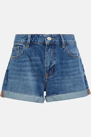 Frame Le Grand Garcon denim shorts