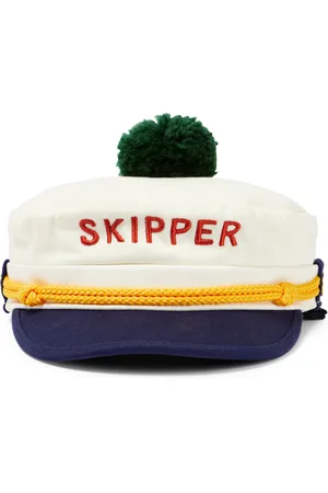 Mini Rodini Embroidered cotton cap