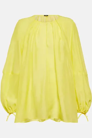 Joseph Baume habotai silk blouse