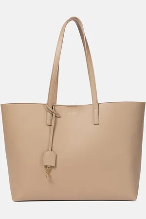 Saint Laurent Shopping E/W leather tote