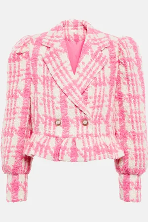 LOVESHACKFANCY Braelynn cropped jacket