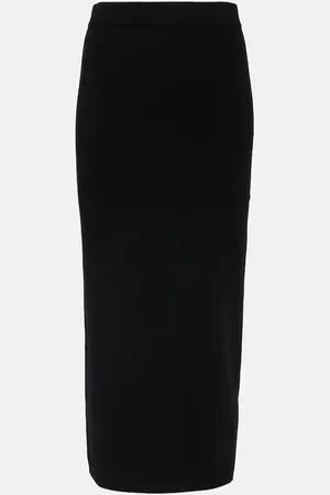 Dorothee Schumacher High-rise wool-blend midi skirt