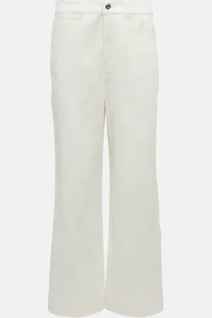 Proenza Schouler Label high-rise wide-leg jeans