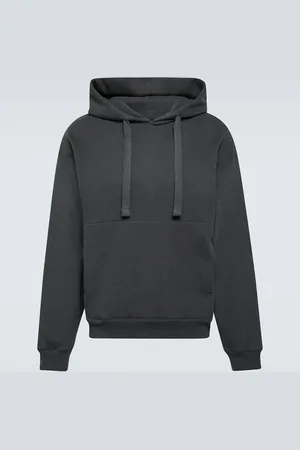 LEMAIRE Cotton-blend jersey hoodie