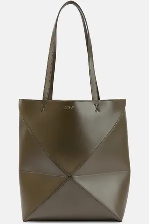 Loewe Puzzle Fold Medium leather tote bag