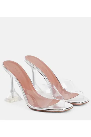 Amina Muaddi Lupita 95 PVC mules