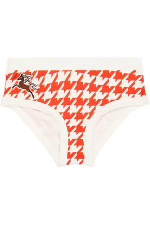 Mini Rodini Houndstooth embroidered bikini bottoms