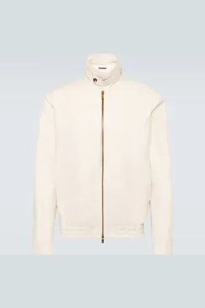 Brunello Cucinelli Cotton-blend gabardine blouson jacket