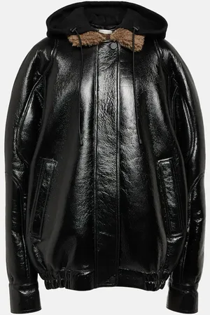 The Mannei Batumi oversized leather jacket