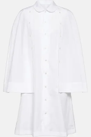 NOIR KEI NINOMIYA Cotton poplin shirt dress