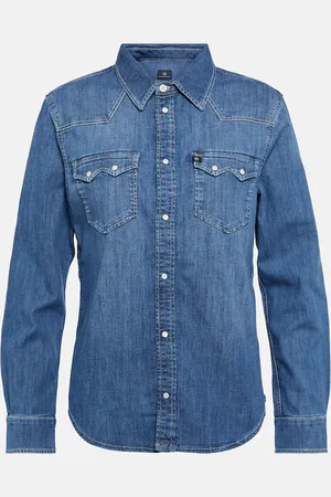 AG Jeans Western denim shirt