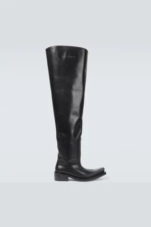 Balenciaga Santiago over-the-knee leather boots