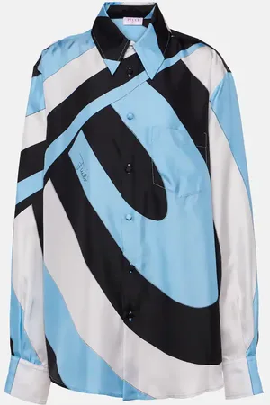 Puccini Iride silk shirt