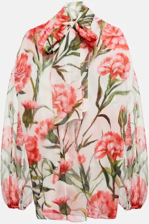 Dolce & Gabbana Floral silk blouse