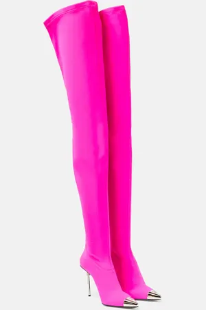 DAVID KOMA Jersey over-the-knee boots