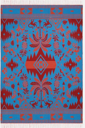 Alanui Explosion of Nature Summer jacquard throw